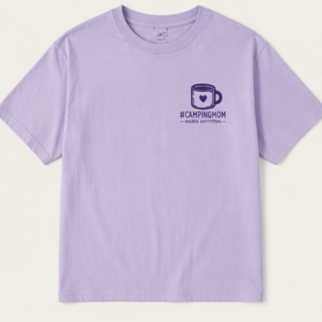 Coffee. Nature. Chaos. Repeat. – #CampingMom T-shirt
